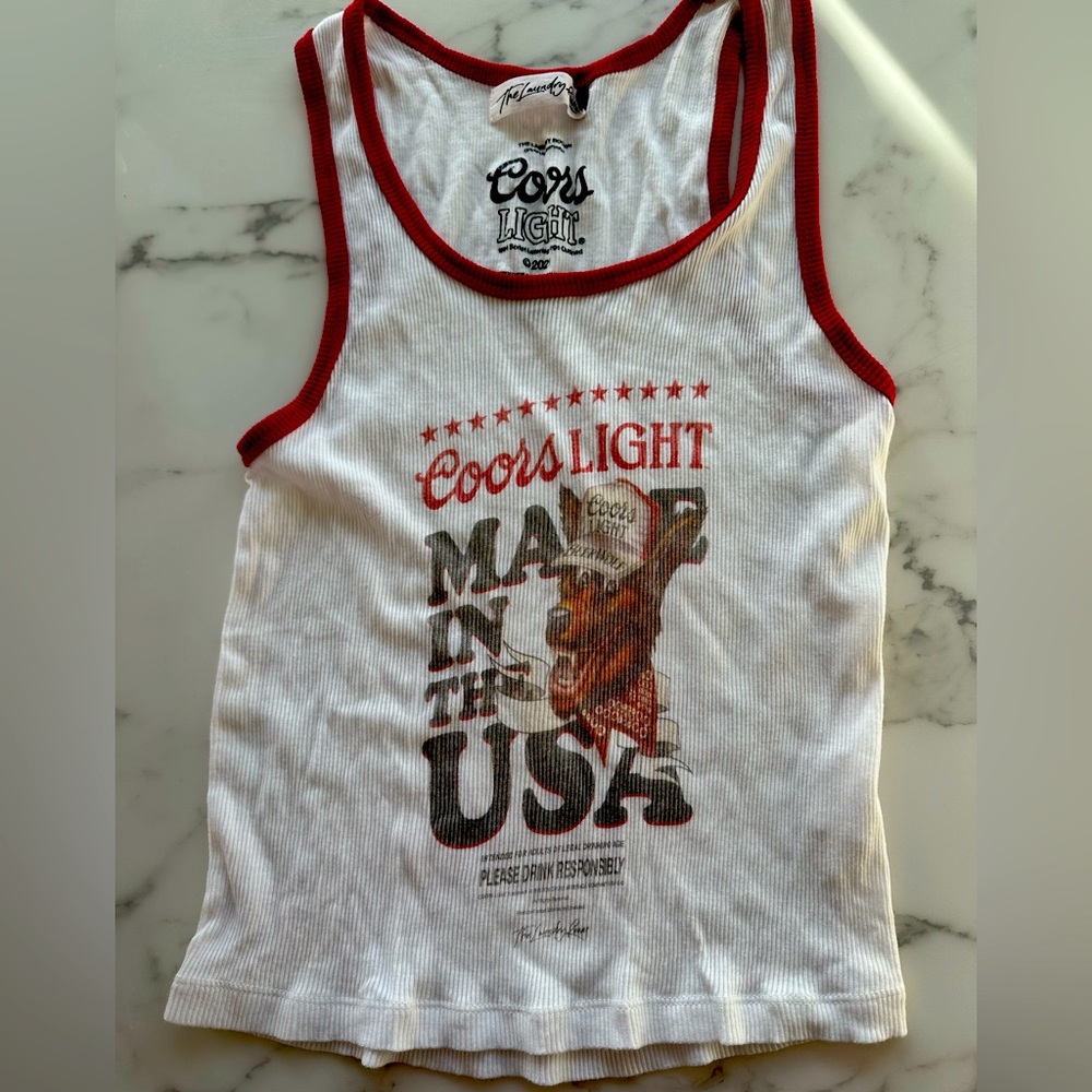 Coors Light Tank top from Revolve